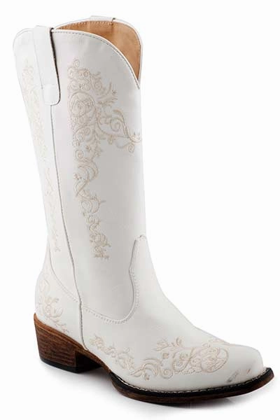 Roper Ladies Riley Scroll Boots Style 09-021-1566-3024 reinforced sole