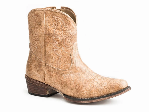 Protective Finish Comfort Seeker Roper Ladies Shay Shortie Boots Style 09-021-1567-2506