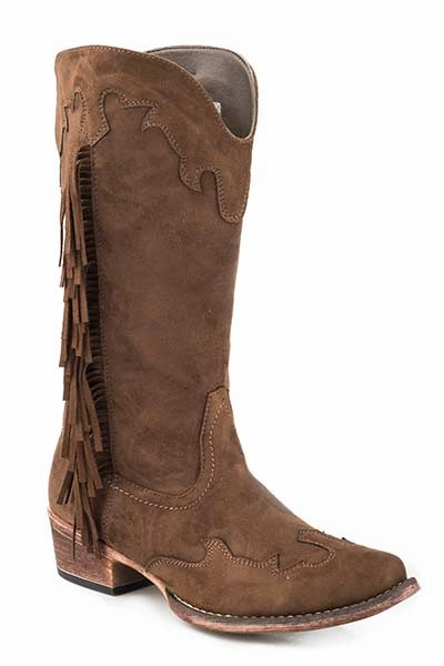 Roper Ladies Snip Toe Boot Style 09-021-1566-2111 High-End Craftsmanship