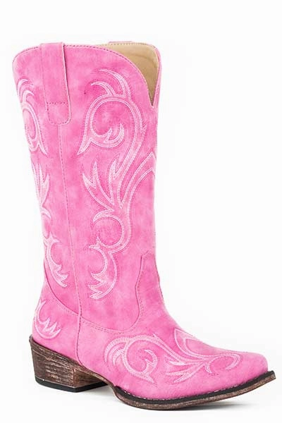 Roper Ladies Snip Toe Boot Style 09-021-1566-2422 Luggage Ready