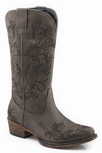 Roper Ladies Tall Stuff Boots Style 09-021-1566-3025 Daily Mission Ground Force