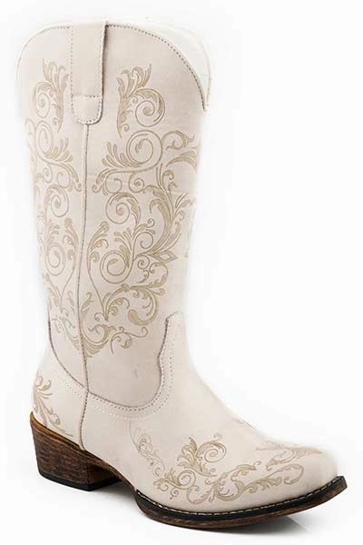 Roper Ladies Tall Stuff Boots Style 09-021-1566-3026 Shock Absorbing Active Nomad Wool blend
