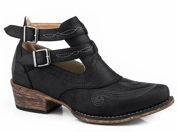 Roper Ladies Willa Ankle Boots Style 09-021-1567-1289 Eco Material Morning Walk