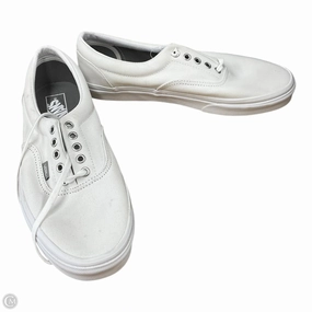 Shoes Sneakers By Vans In White, Size: 11 Run Errands Recycled Material Blend