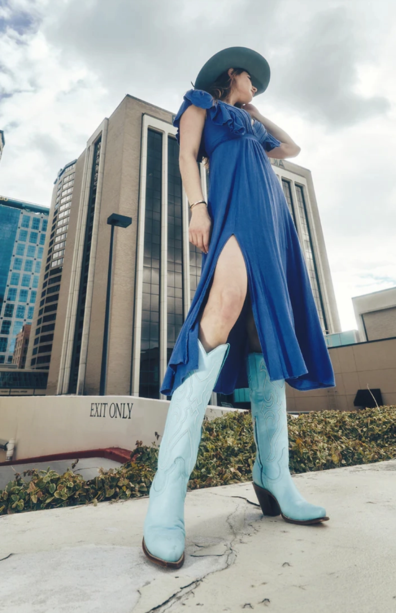 CORRAL LADIES BLUE SNIP BOOTS STYLE Z5254 Built For Work