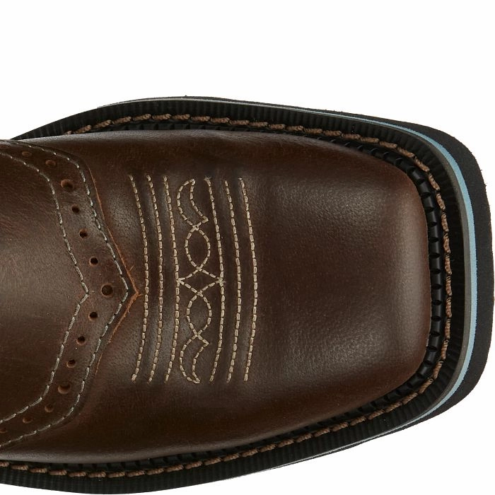 Italian Glam Seamless Fit Justin Ladies Starlina Blue Boots Style GY9950