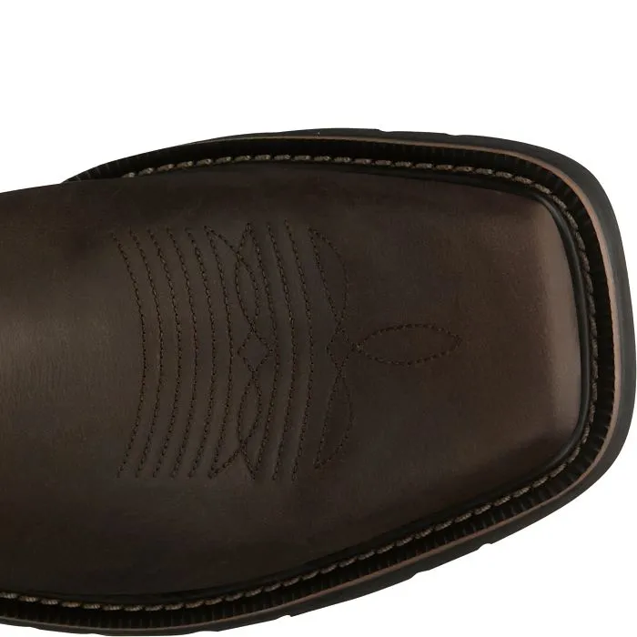 Justin Mens Driller Rugged Western Work Boots Style SE4681 All Terrain Footwear