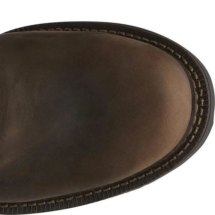 Justin Mens Safety Toe Original Gaucho Balusters Boots Style 4445 Professional Work Gear Slip Protection Footwear