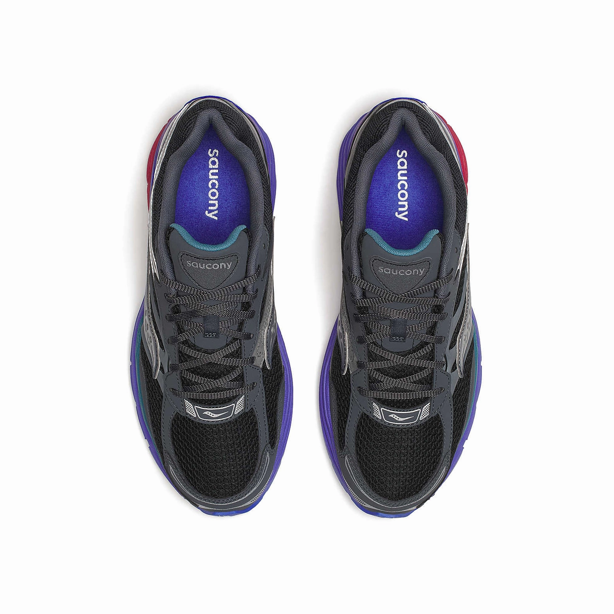 anti - odor - design shoes color - green Saucony Mens Progrid Omni 9 Galaxy Shoes