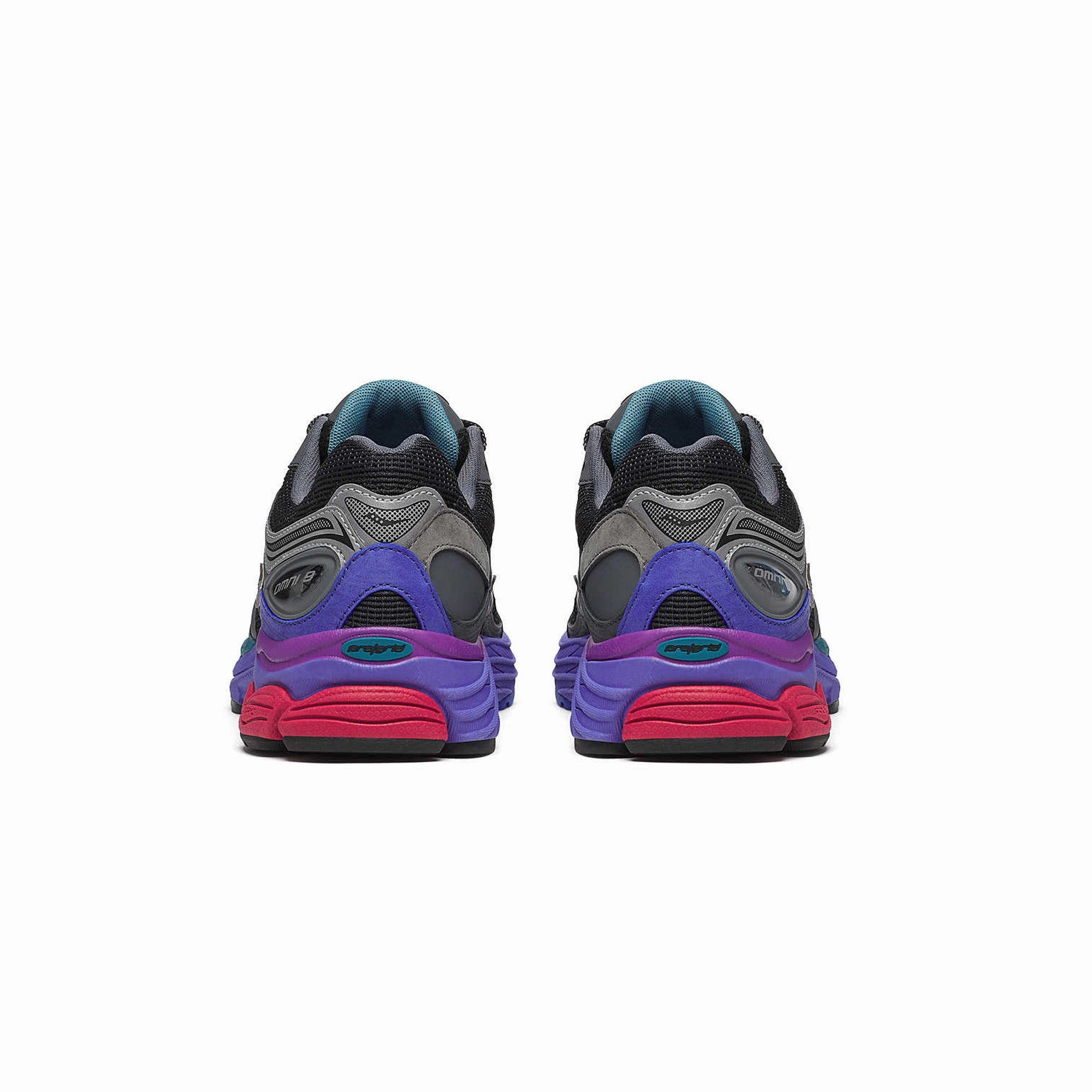 toe - bumper bright - colors shoes Saucony Mens Progrid Omni 9 Galaxy Shoes