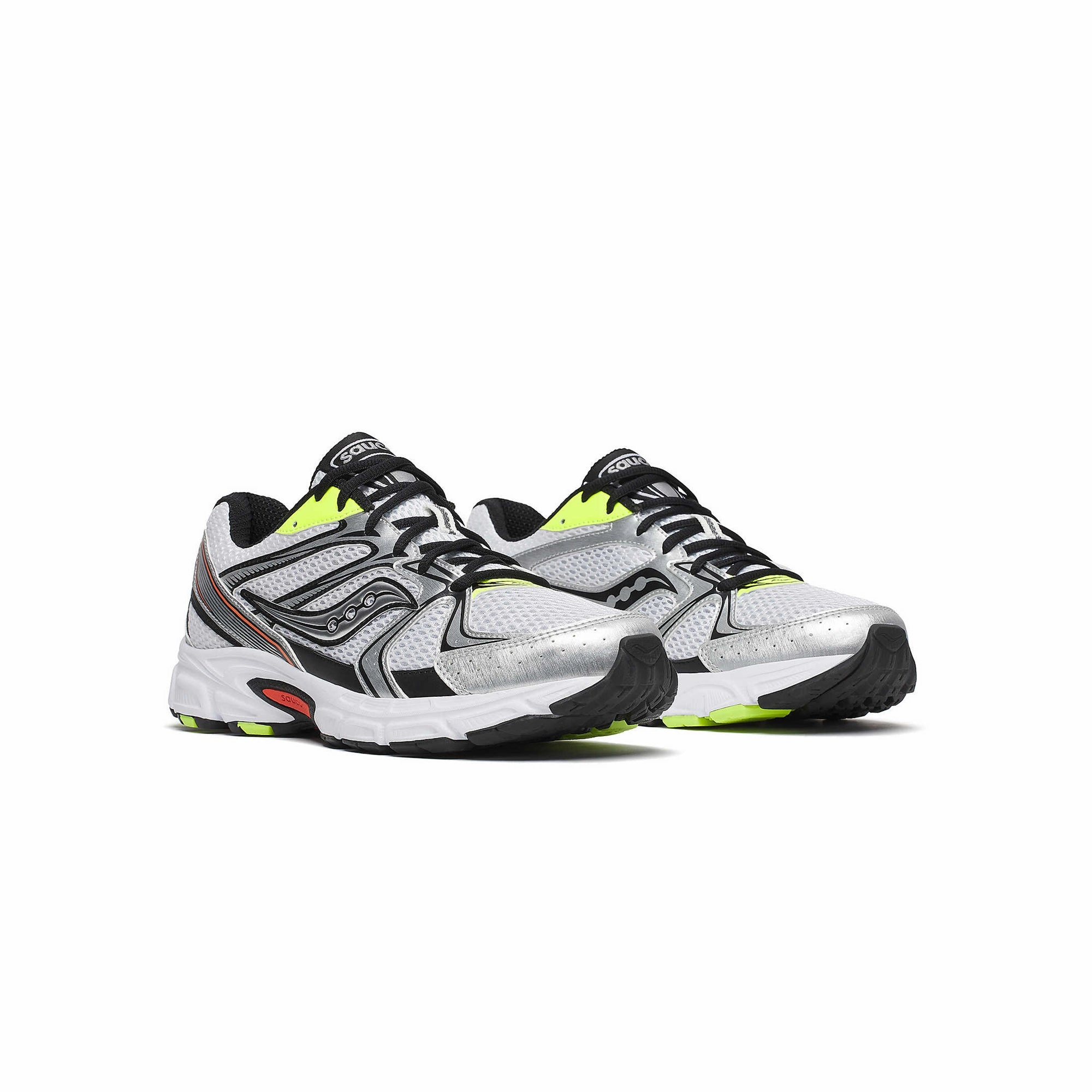 Saucony Mens Ride Millennium Shoes Trail Ready running in a truss bridge area shoes
