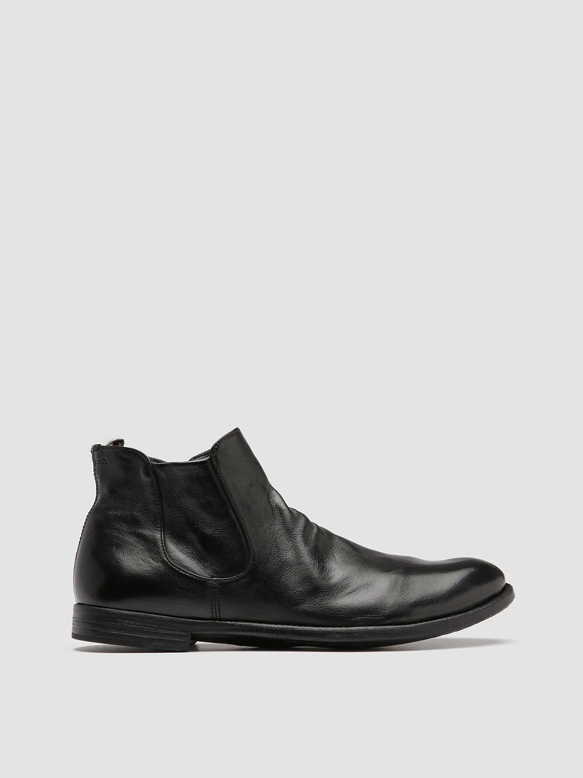 ARC 514 - Black Leather Boots Summer Friendly