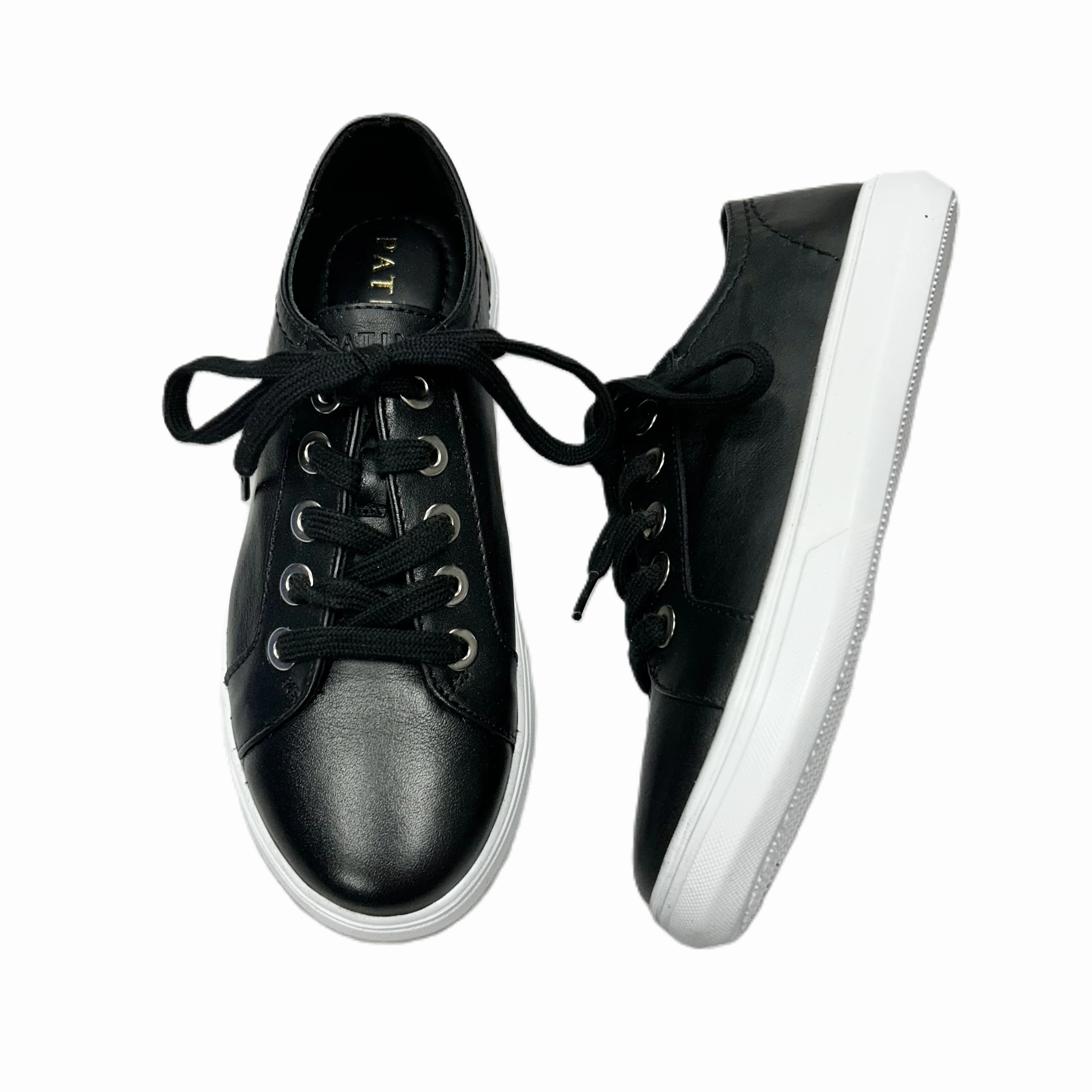 Shoes Sneakers By Patina In Black, Size: 6.5 Balanced Base