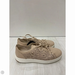 Shoes Sneakers By Cole-haan In Cream, Size: 7 Knit Fabric Design