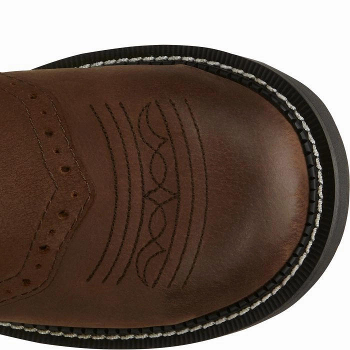 Thermal Core Snow Trekker Justin Gypsy Womens Wanette Brown EH Steel Toe WorkBoots Style GY9980