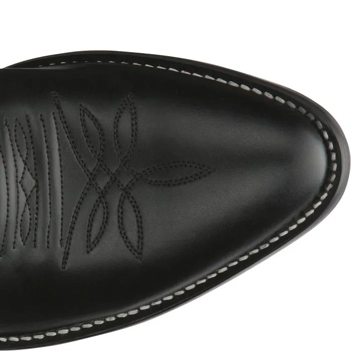 Urban Fashion Stable Support Mountain Hike JUSTIN MENS BUCK BLACK WESTERN BOOTS STYLE 1409