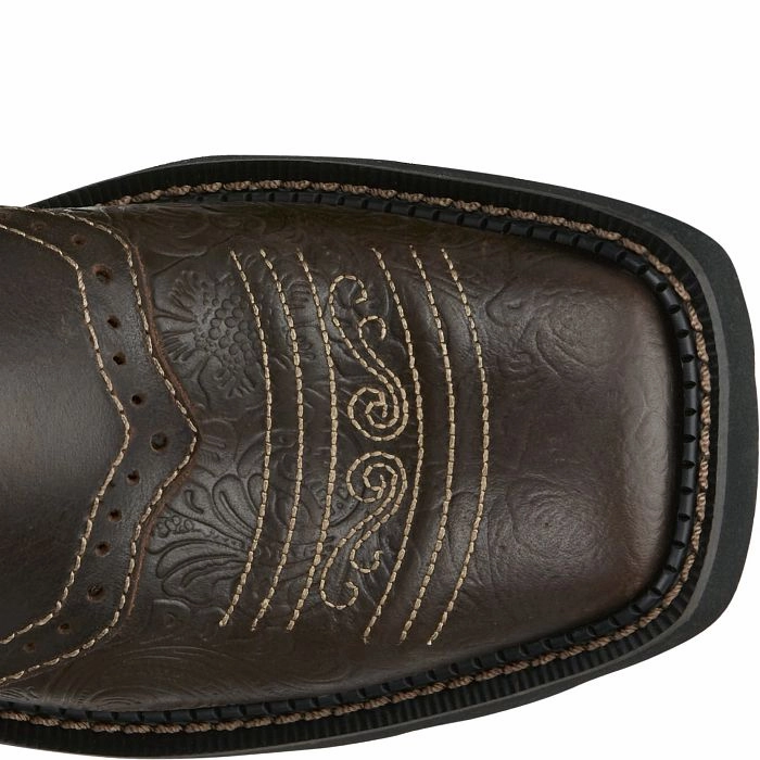 Comfort Lining Comfort Seeker Justin Ladies Embossed Gypsy Western Boots Style GY9618