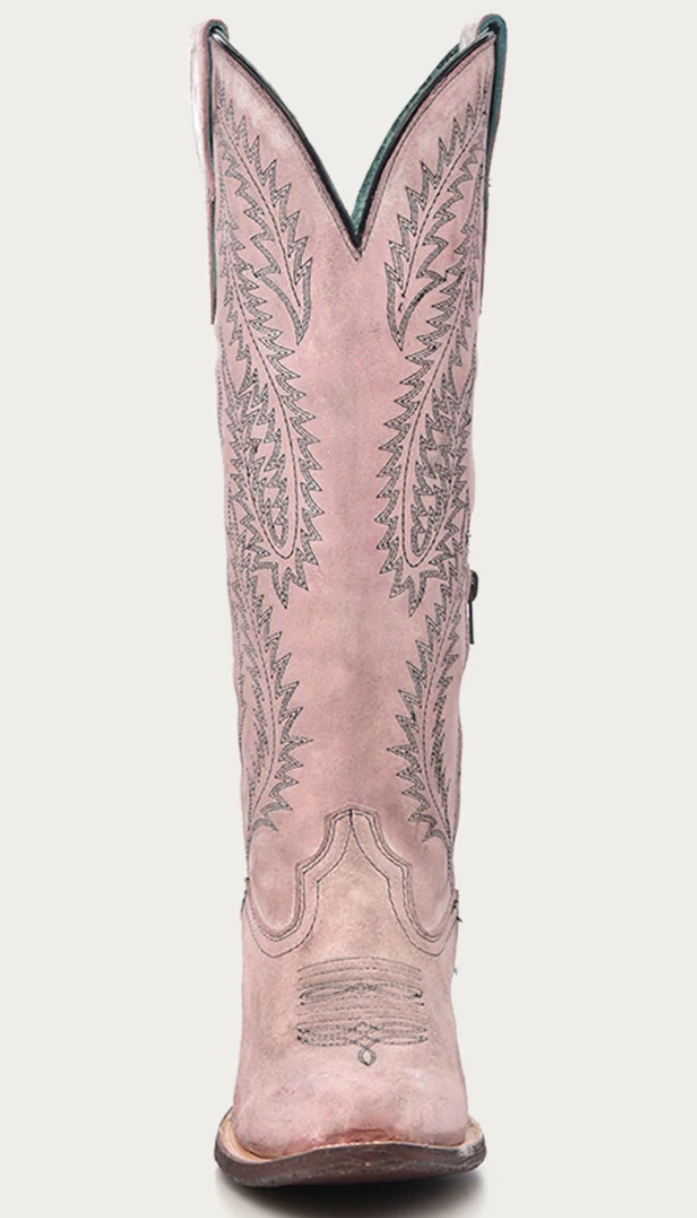 Eco Friendly CORRAL LADIES ROSE TALL SNIP TOE BOOTS STYLE E1447