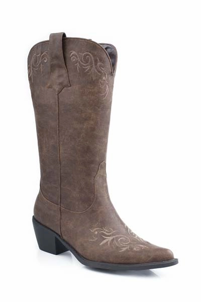 Modern Utility Roper Brown Ladies Boots Style 09-021-1556-0733