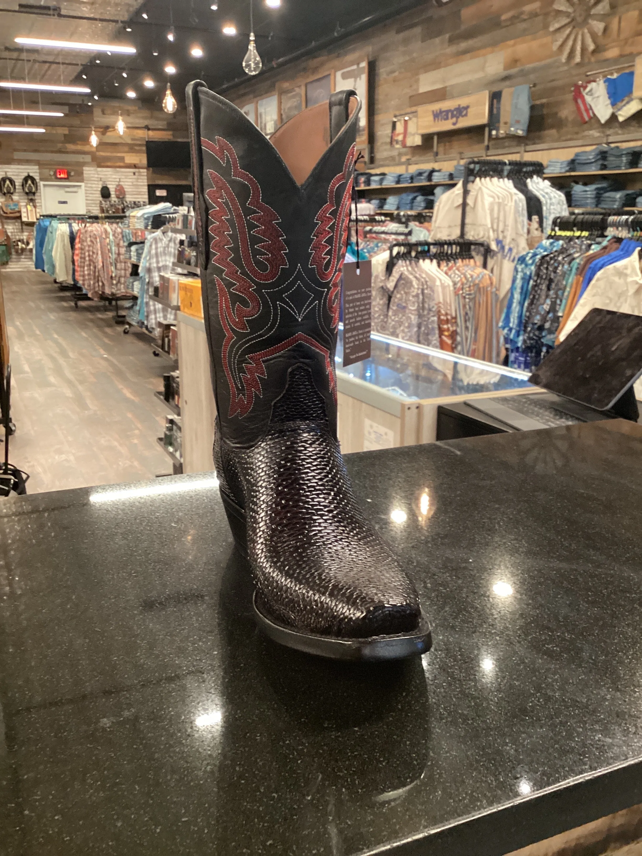 Black Jack Beaver Tail Men's Boots Walk Easy