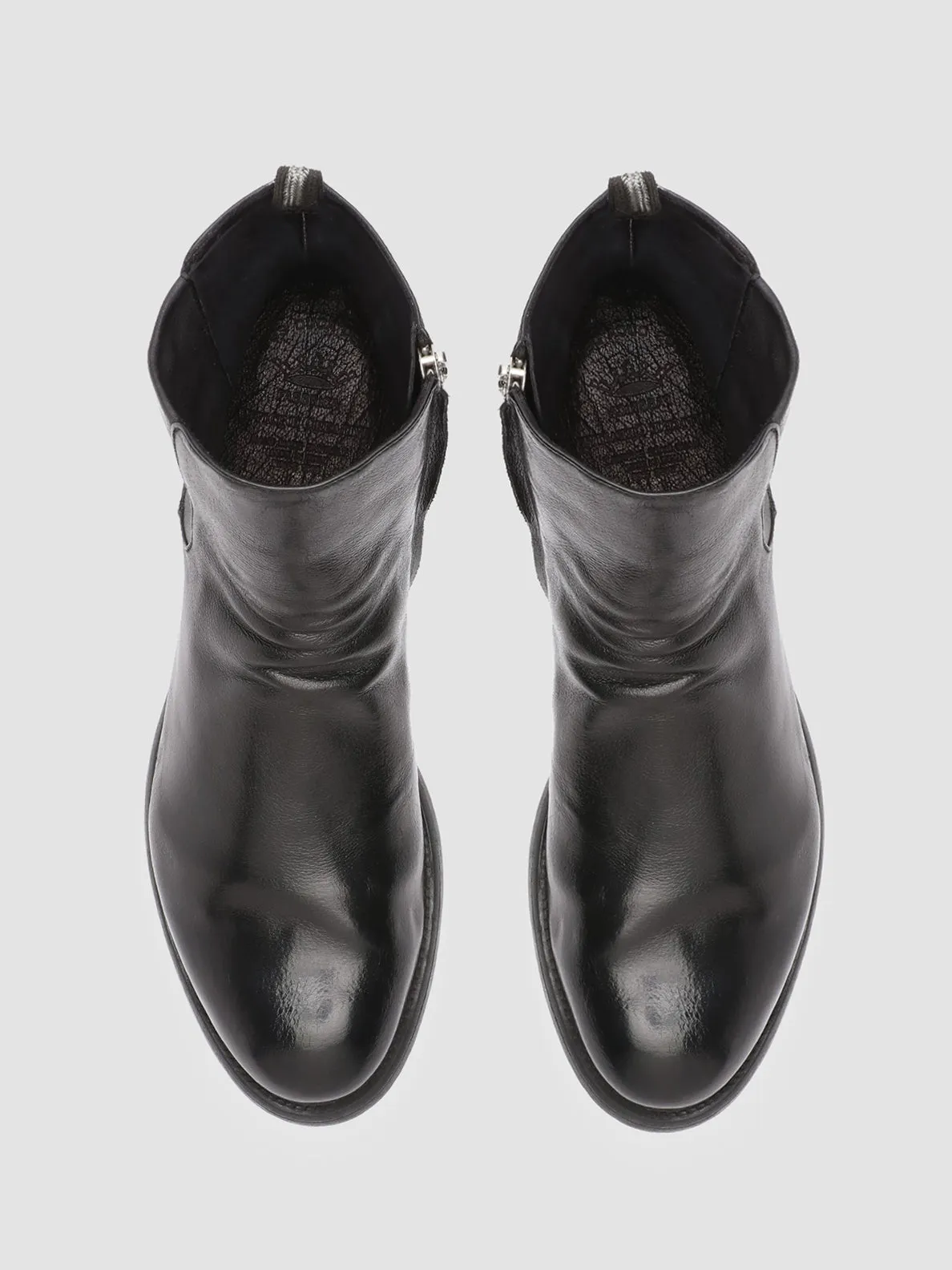 Slip Resistant Adventure Seeker Comfort Lining Weekend Camping HIVE 036 - Black Leather Ankle Boots