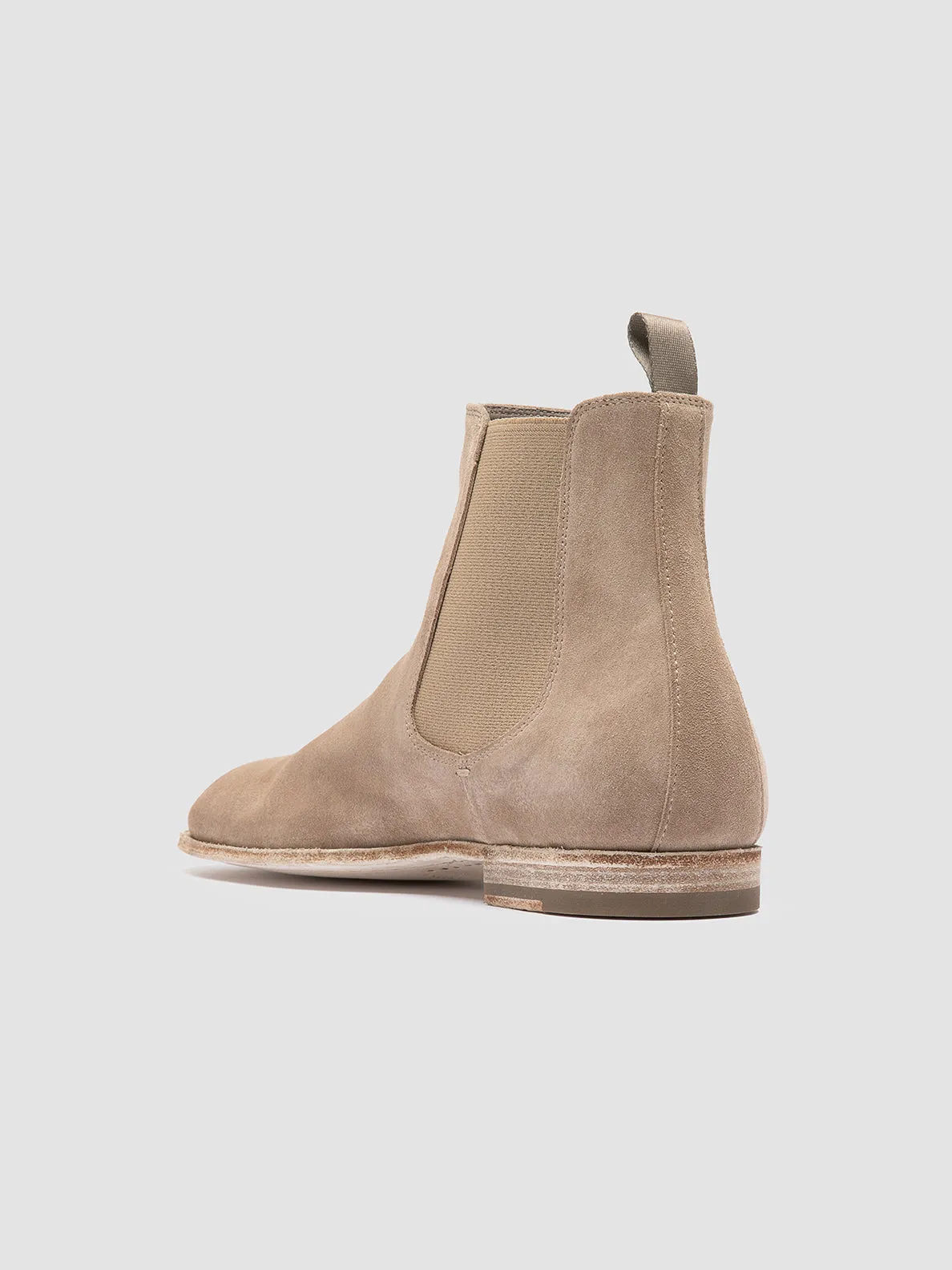 Functional Footwear Winter Trek SOLITUDE 004 - Beige Suede Chelsea Boots