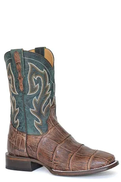 Stetson Mens Alligator Boots Style 12-020-8818-3884 Modern