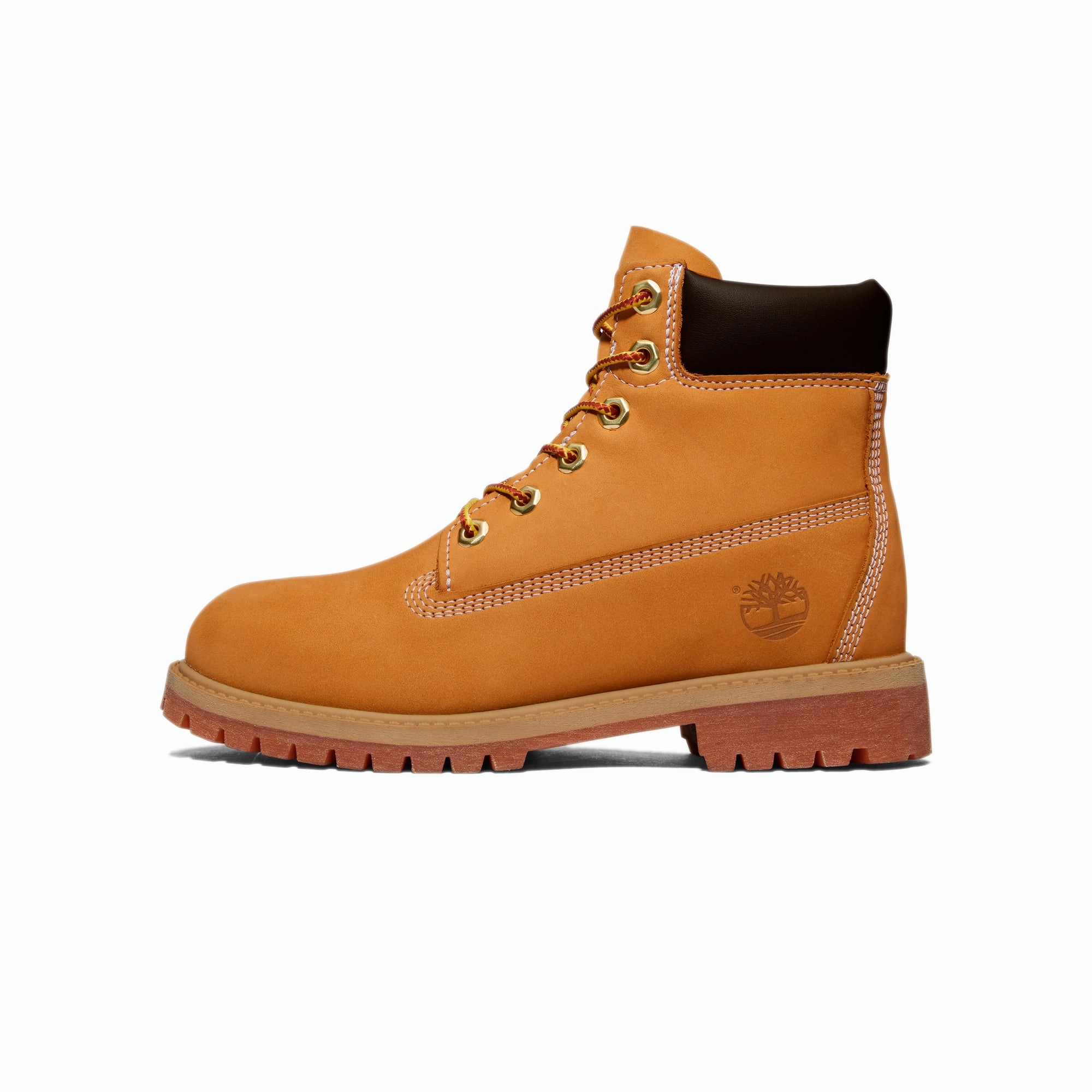 Timberland Kids Premium 6 Inch Lace Up Boots Shock Absorbing Adventure Journey