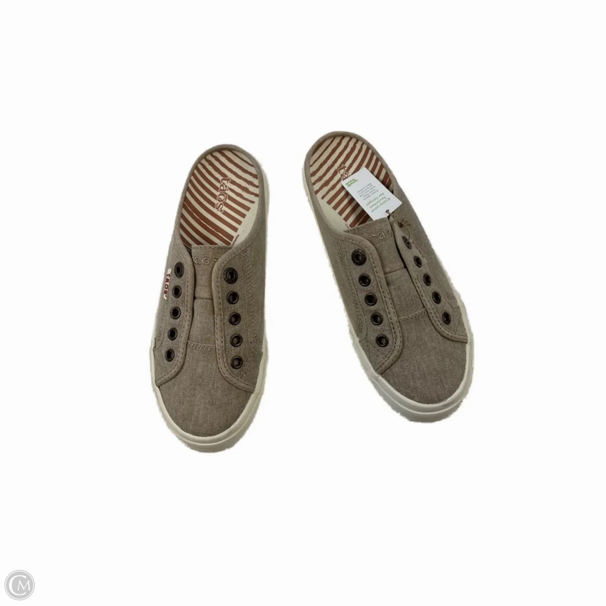 High Traction Shoes Sneakers By Taos In Taupe, Size: 7.5