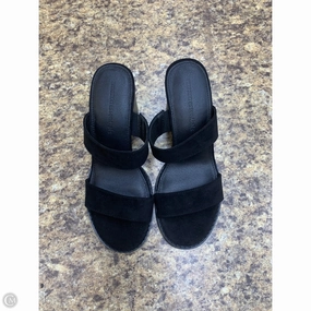 Wedge Wedding Shoes Comfortable Upper Shoes Heels Block By Amazon Essentials In Black, Size: 6.5