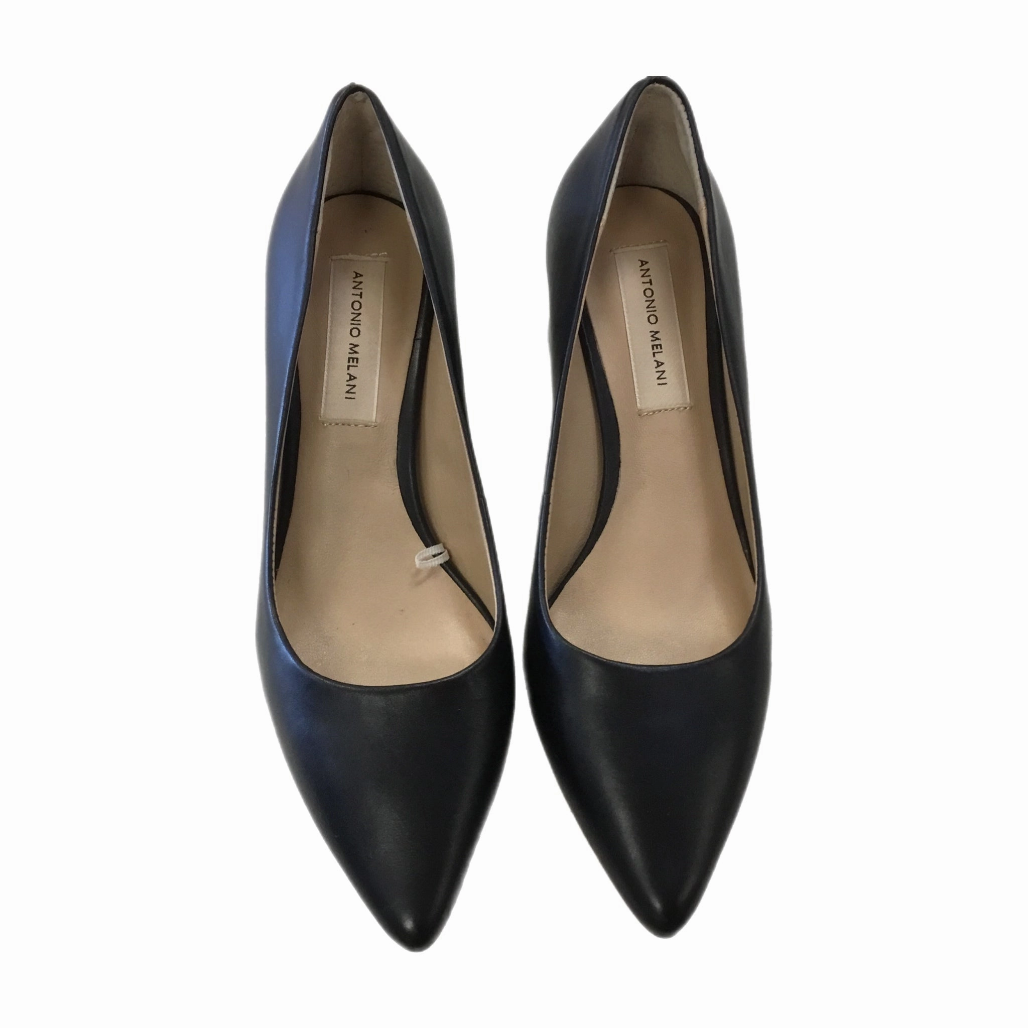 Comfortable ankle support Sophisticated Pumps Shoes Heels Block By Antonio Melani In Black, Size: 6