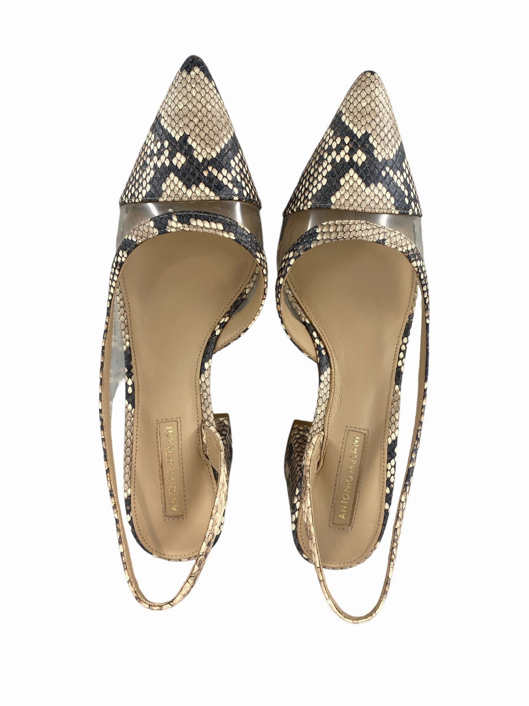 Elegant Shoes Heels Block By Antonio Melani  Size: 7.5