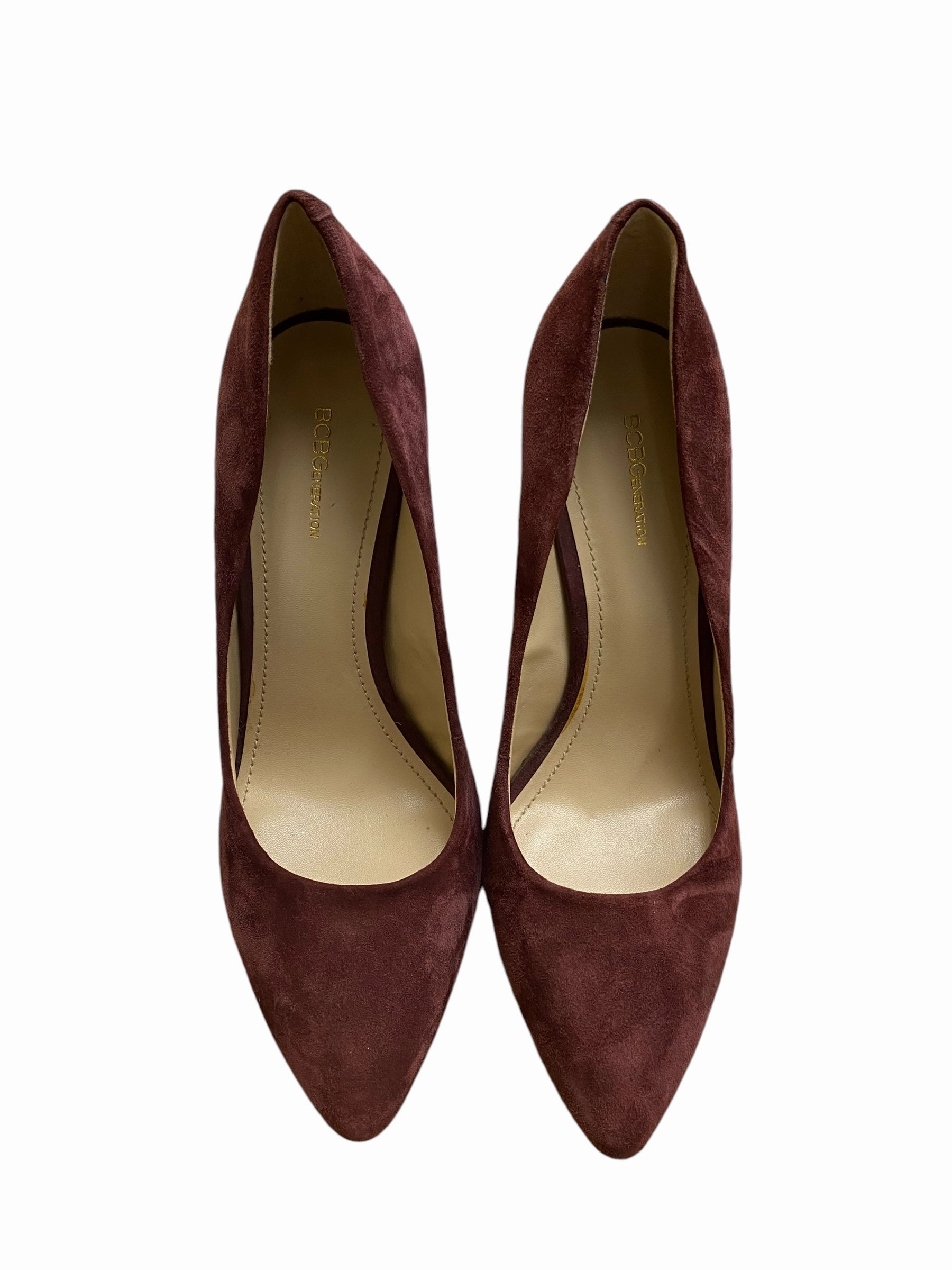 elegant design Elegant Boots Shoes Heels Block By Bcbgeneration In Purple, Size: 10