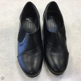 Open Toe Shoes Shoes Heels Block By Black Rivet In Black, Size: 8