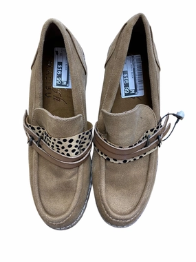 Strappy Sandals Shoes Heels Block By Blowfish In Tan, Size: 10