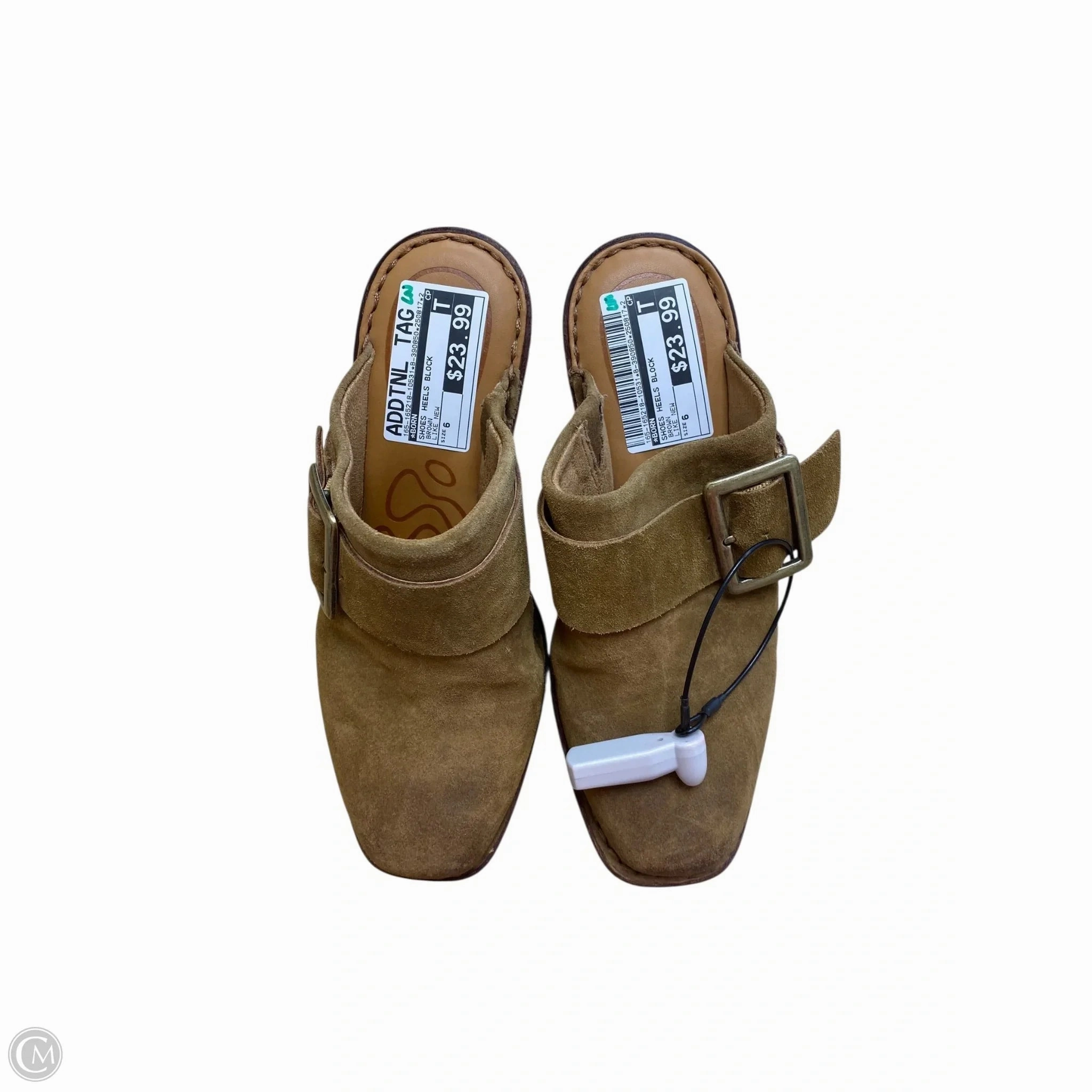 Wedding Footwear Shoes Heels Block By Born In Brown, Size: 6