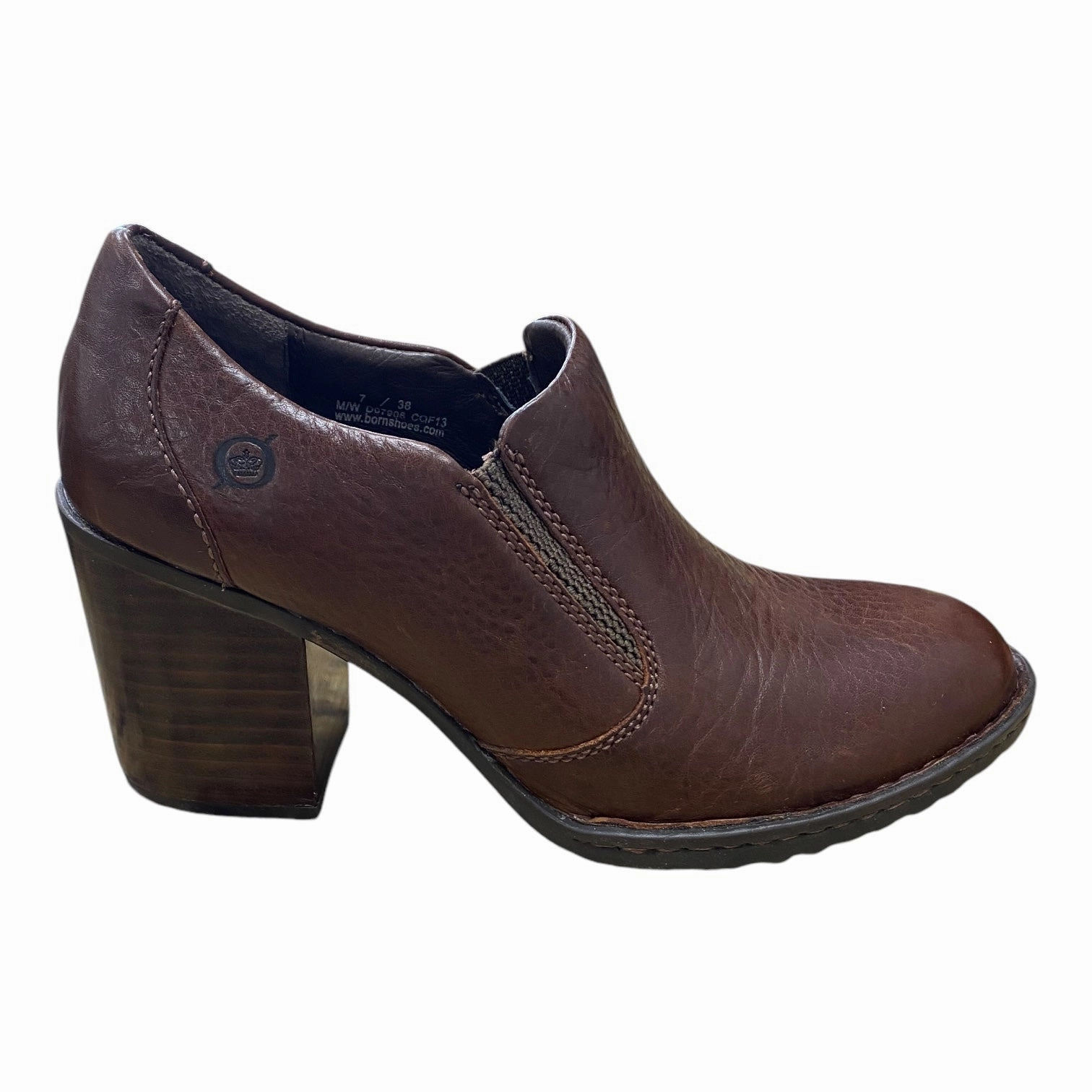 Cozy Heels Shoes Heels Block By Born In Brown, Size: 7