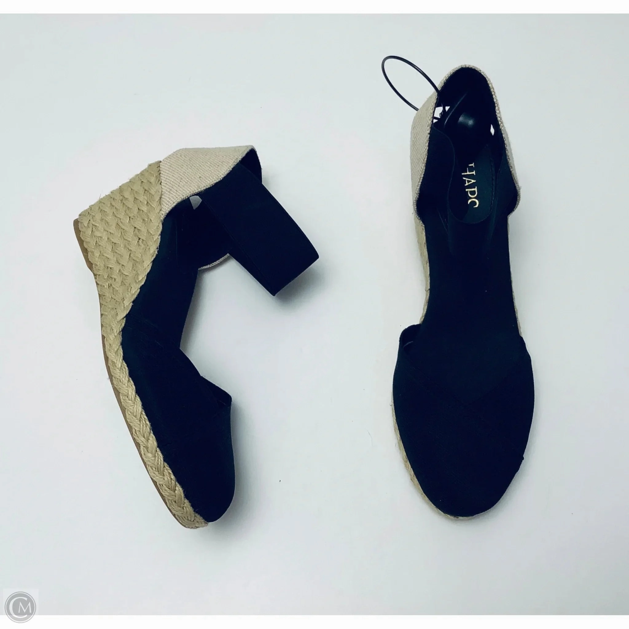 Shoes Heels Block By Chaps In Black, Size: 9 casual daily wear