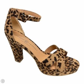 Shoes Heels Block By Chinese Laundry In Animal Print, Size: 10 Floral Stilettos