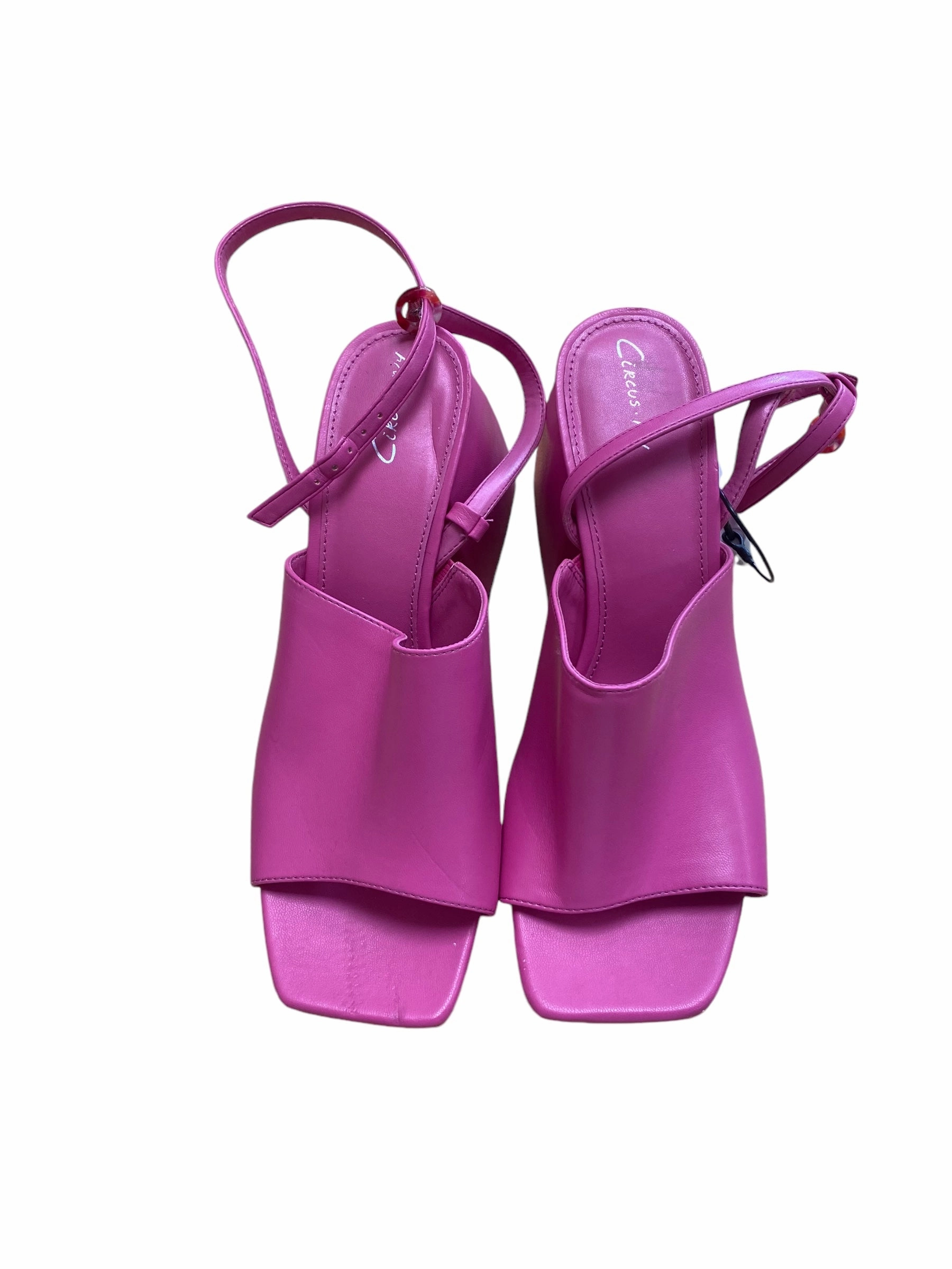 Smart Footwear Holiday Sandals Shoes Heels Block By Circus By Sam Edelman In Pink, Size: 9.5