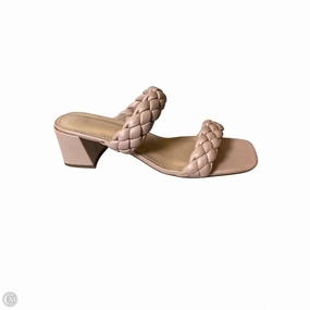 Shoes Heels Block By Clothes Mentor In Beige, Size: 8.5 Vegan Heels Fashion Heels for Summer