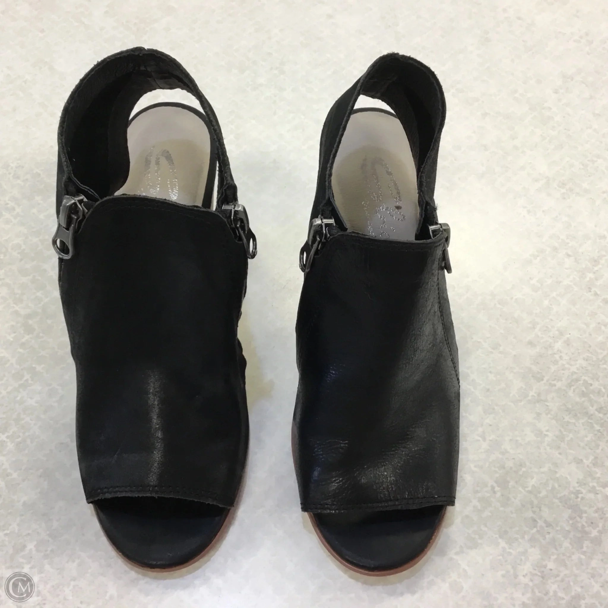 Chic Footwear Shoes Heels Block By Clothes Mentor In Black & Brown, Size: 6