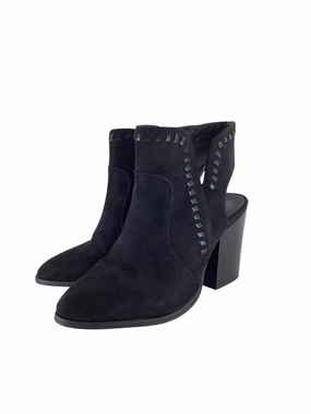 Stable Nude Heels Shoes Heels Block By Clothes Mentor In Black, Size: 6