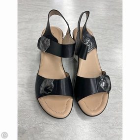 Shoes Heels Block By Clothes Mentor In Black, Size: 9 Adjustable Heel Sandals Glittery Pumps