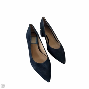 Shoes Heels Block By Clothes Mentor In Blue, Size: 7.5 Comfortable Stilettos Decorative High Heels