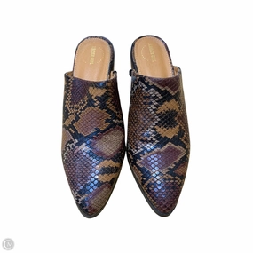 Shoes Heels Block By Clothes Mentor In Snakeskin Print, Size: 5.5 Good flexibility Lace-Up Heels