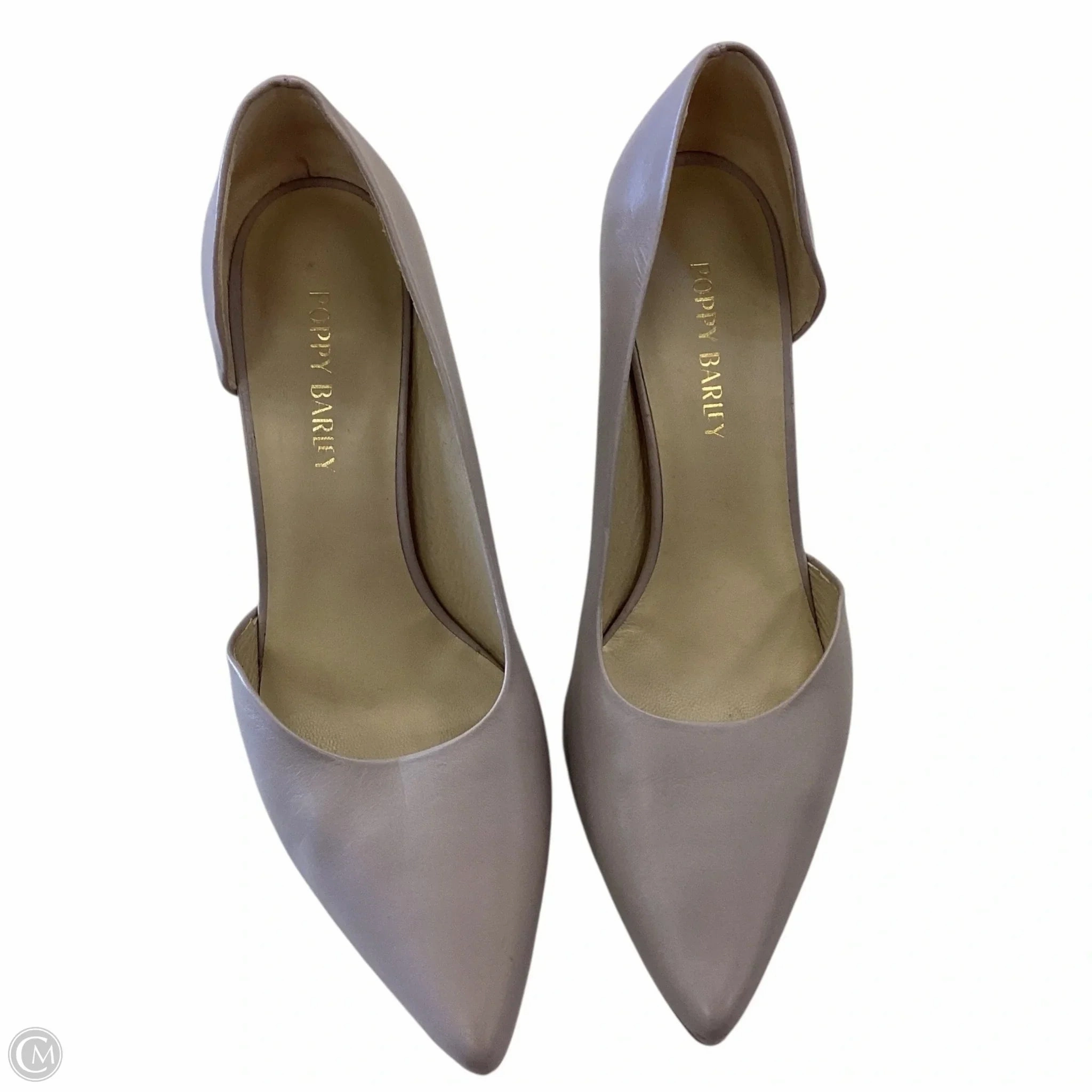 Shoes Heels Block By Cmb In Grey, Size: 10 Chic Party Heels Comfort Cushion