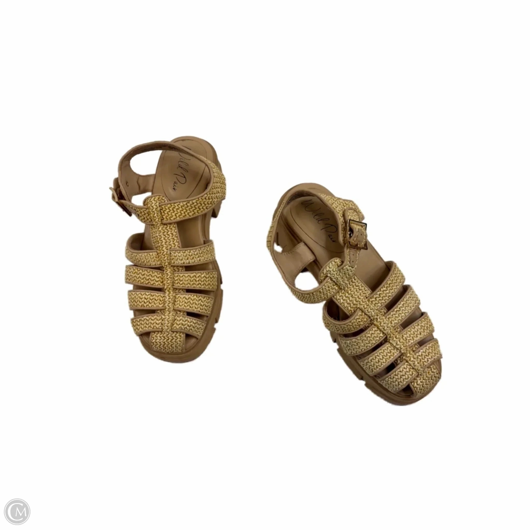 Shoes Heels Block By Cme In Beige, Size: 6.5 Comfort Grip Long Lasting