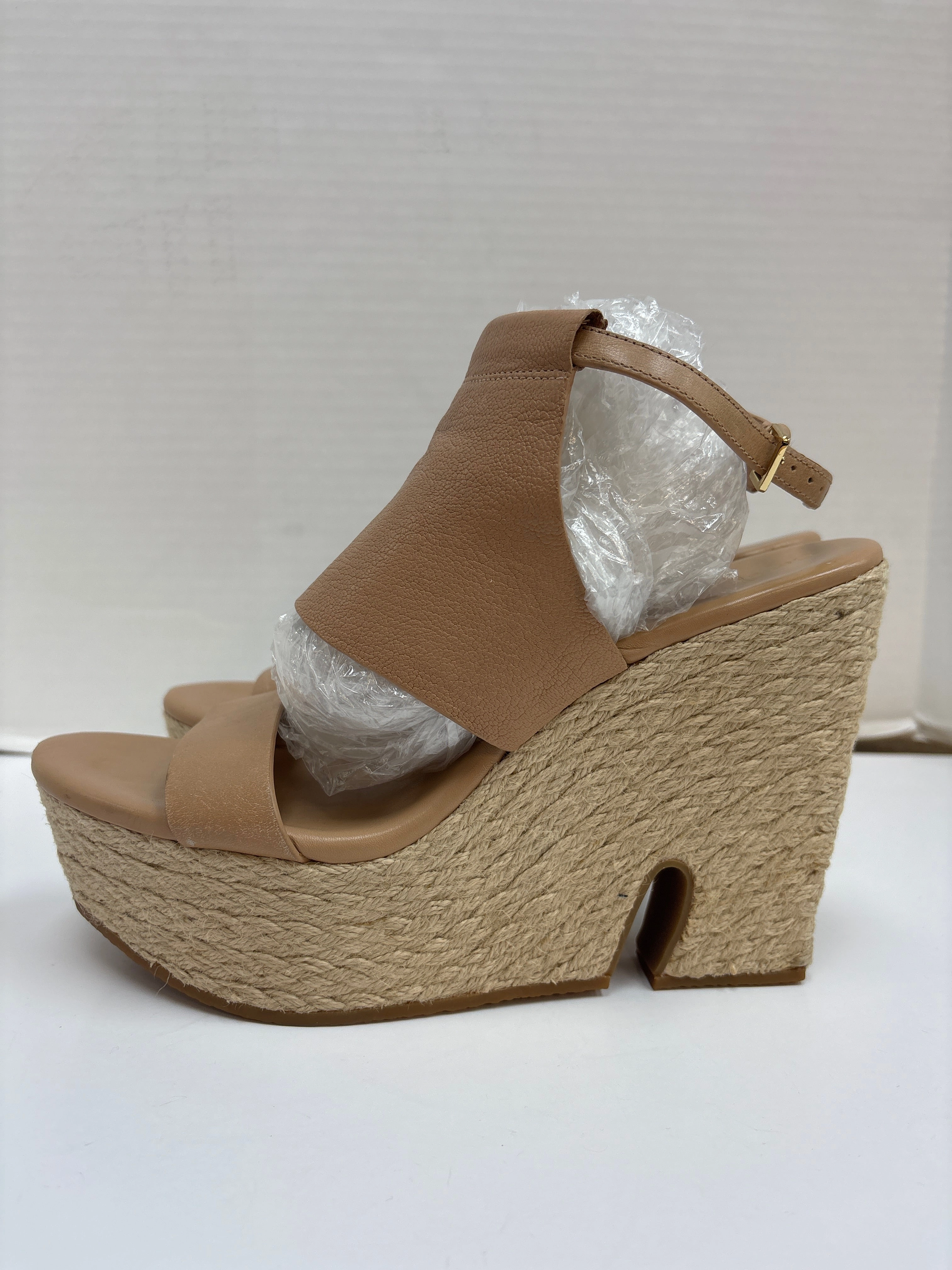 Shoes Heels Block By Cole-haan In Tan, Size: 11 anti static Cushioned Insole