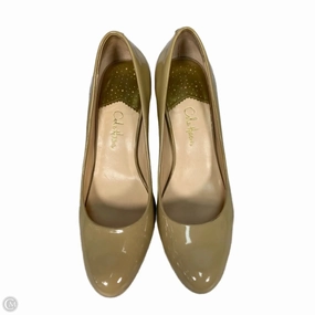 Bridal Stiletto Shoes Flexible Design Shoes Heels Block By Cole-haan In Yellow, Size: 7